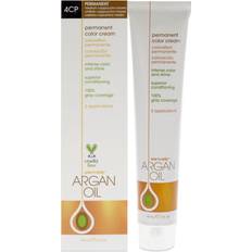 Argan Oil Permanent Hair Color 4CP Medium Cappiccino Brown