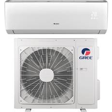 Air conditioner 1 ton Gree LIVO 12,000 BTU 1 Ton Ductless Mini Split Air Conditioner with Inverter, Heat, Remote 208-230V/60Hz, White