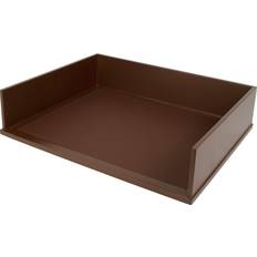 Letter Trays Victor Technology Technology Wooden Letter Tray, Mocha