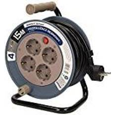 Extension cord MINI, 4 sockets 2P E, m. [Levering: 6-14 dage]