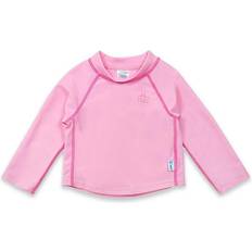 Green UV Clothes Children's Clothing Green Sprouts Rashguard Long Sleeve Shirt - Light Pink