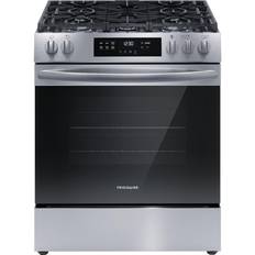 Ranges Frigidaire 30 5 Burner Front Control Silver