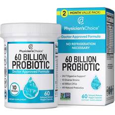 physician's choice 60 Billion Probiotic with Prebiotic Fiber Blend 60 pcs