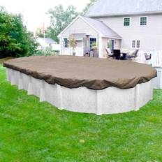 30 above ground pools Robelle Superior Winter Above Ground Pool Cover for Oval Pools 15' x 30'