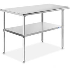 BBQ Furniture & Attachments GRIDMANN Stainless Steel Work Table Inches, NSF Commercial Kitchen Prep Shelf