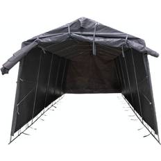 Carporter Fornorth Garagetält 3,4x7m, mörkgrå (Byggnadsarea )
