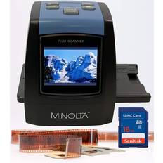 Camera Accessories Minolta Film & Scanner, Convert Color & B&W 35mm, 126, 110 Negative Super 22MP JPEG