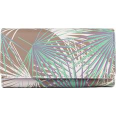 Buxton Tropical Palm Printed Vegan Leather Bianca Wallet