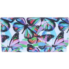 Buxton Butterfly Printed Vegan Leather Bianca Wallet