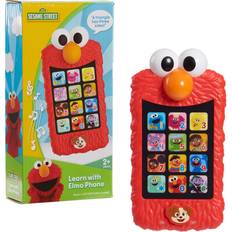 Sound Interaktive Spielzeugtelefone Just Play Sesame Street Learn with Elmo Phone