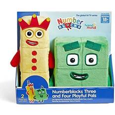 Peluches Learning Resources Numberblocks 3 & 4 Playful Pals Plush