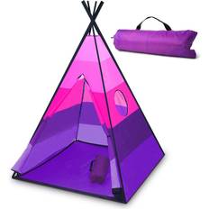 Teepee tent for kids Toyz Usa Toyz Happy Hut Teepee Tent for Kids-Pink