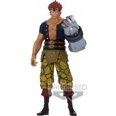 Banpresto Eustass Kid The Grandline Men Wanokuni Vol.17 One Piece Dxf 17 Cm Flerfärgad