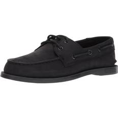 Sperry Authentic Original Boat Shoe, Black, Unisex Big Kid