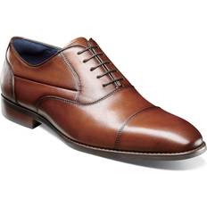 Leather - Men Oxford Stacy Adams Kallum Men's Brown Oxford Cognac