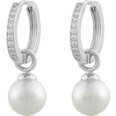 Snö of Sweden Smycken Snö of Sweden Örhängen Core Pearl Silver