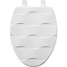 Bemis Sculptured Basket Weave Toilet Seat Will Slow Clos