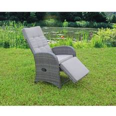 Garden Pleasure Relaxsessel SIMMERING Kunststoffgeflecht/Aluminiumgestell