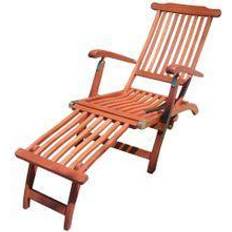 Garden Pleasure Deckchair PIRO Eukalyptus