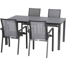 Grau Essgruppen Siena Garden Dining-Set Velia Essgruppe