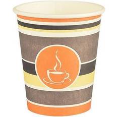 White Paper Cups Papstar 90128 Coffee To Go 90128 0.2 l brown 50 pcs/pack