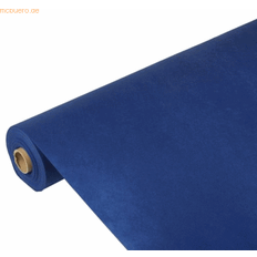 Bleu Nappes Papstar Nappe 'soft selection' en rouleau, bleu foncé