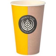 Papstar Wegwerpservies Koffie Voor Onderweg 50x