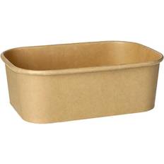 Papstar Boîtes d'emballage en carton rectangulaire 750 ml 5,7 cm x 17,3 cm x 12,3 cm marron