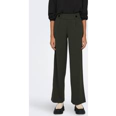 JdY Trousers JdY Mid Waist Wide Leg Fit Trousers