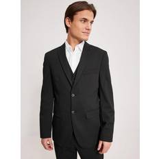 Dame - Slim Dressjakker Selected Slim Fit Blazer Sort