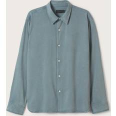 Elvine Tops Elvine Camisa 'Ossian' - azul ahumado