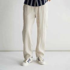 Linen pant Woodbird Eik Linen Pant Sand