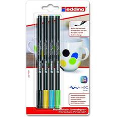 Edding 4200 Porzellan Pinselstifte 1-4mm 4er Set