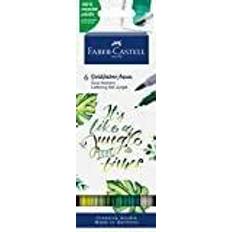 Grau Aquarellstifte Faber-Castell Gofa Aqua Dual Marker Lettering Set Jung