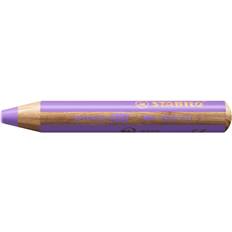 Lila Färgpennor Stabilo Multi-Talented Woody 3-in-1 Pastel Lilac