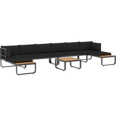 vidaXL 5 Piece Corner Sofa Outdoor Lounge Set