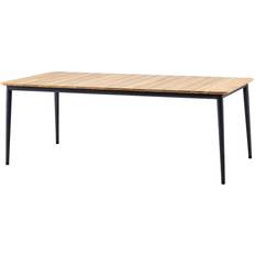 Grå - Teak Haveborde Cane-Line Core Lava grey/teak