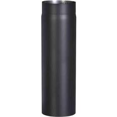 Firefix Ofenrohr 500mm,Ø150mm,sw Wandstärke 2 mm, schwarz