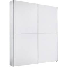 Planken Kledingopslag Sliding Door White