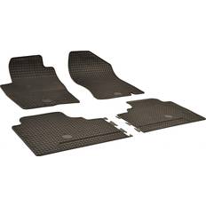 Walser 50454 Set Med Golvmatta Gummi Fram Och Bak 4 Svart