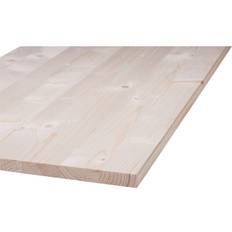 Massivholzplatte Fichte Oberfläche geschliffen 200 x 60 cm 18 mm