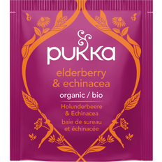 Pukka Alimentation et Boissons Pukka Bio Tee Holunderbeere & Echinacea 20x2g, 40g