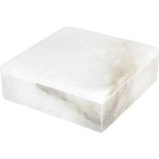 White Table Mirrors Anikha Alabaster Decorative Box white 2.0