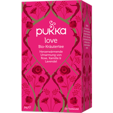 Pukka Fødevarer Pukka Økologisk Urtete Love Med Rose Kamille Og Lavendel 1747.92 DKK 20stk