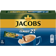 Jacobs Koffie Jacobs Classic 2in1 Sticks Oploskoffie Set of 10