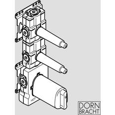 Inkl Seitenbrause Dusch- & Badewannenmischer Dornbracht Badarmatur, UP-Thermostat-Modul