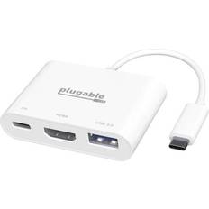 Cables Plugable USB C Mini Dock with