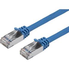 Monoprice Cat7 10ft Blue Patch Cable 26AWG 10G