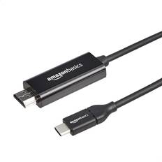 Amazon Basics Basics USB-C to HDMI Cable Adapter Thunderbolt 3 Compatible 4K@30Hz 6-Foot