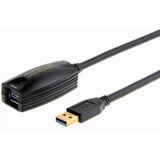 Kabler CableCreation Gold Long 16FT Super Speed USB 3.0 Extension